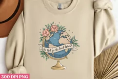 fOR God so loved PNG, Christian Jesus Sublimation PNG Product Image 2