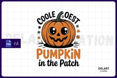 Coolest Pumpkin Sublimation PNG Design Product Image 1