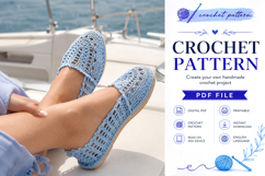 Crochet Espadrilles Pattern PDF Product Image 5