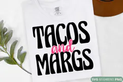 Tacos and Margs SVG | Summer SVG | Vacation SVG | Funny SVG Product Image 2
