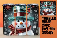Festive Christmas Pattern Tumbler Wrap 20oz Product Image 1