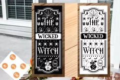 Farmhouse Halloween SVG design /Halloween Porch Sign SVG Product Image 1