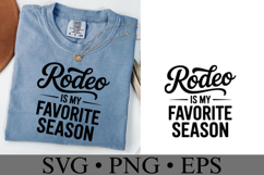 Rodeo is my favorite season Svg | Game Day Svg | Shirt Svg Product Image 2