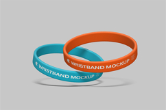 Silicone Wristband Mockup Product Image 1