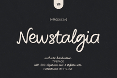 Newstalgia - Handwritten Font Script Product Image 1
