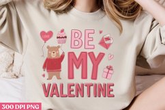 Be my Valentine PNG, Cozy Valentine Sublimation PNG Product Image 2
