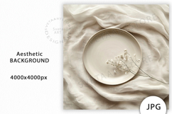 Aesthetic Neutral Background, Mockup JPG Product Image 1