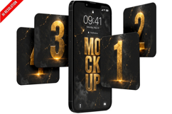 Social Media Post Screen Phone Product Image 1