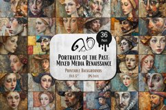 Whimsical Renaissance Portrait Product Image 1