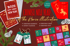 Chinese New Year 2026 of the Horse illustration Product Image 1