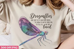 Dragonflies are sent PNG, Dragonfly Sublimation PNG Product Image 1