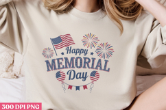 Happy Memorial Day PNG, Memorial Day Sublimation PNG Product Image 2