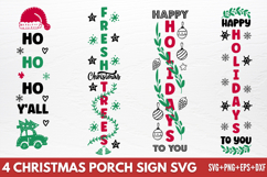 Christmas Porch Sign SVG Product Image 1