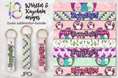 Easter &amp; Spring | Wristlet &amp; key chain sublimation bundle Product Image 1