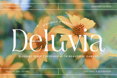 Deluvia - Elegant Serif Typeface Product Image 1