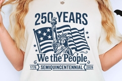 We The People Svg, USA 250th Anniversary Svg, Patriotic Svg. Product Image 2