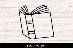 Open Book SVG Product Image 1
