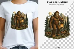 Big foot png design for T-shirts Product Image 1
