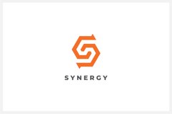 Synergy Letter S logo design vector template Product Image 1