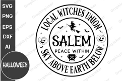Farmhouse Halloween SVG PNG| Halloween SVG Design Product Image 1