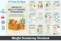 Mindful Decluttering Workbook Product Image 1