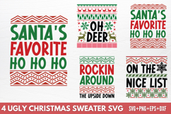 Ugly Christmas Sweater SVG Product Image 1