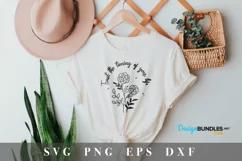 Trust the timing of your life SVG- Funny Quote SVG Product Image 2