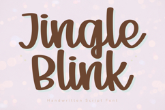Jingle Blink - Handwritten Script Font Product Image 1