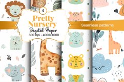 Nursery Seamless patterns and Seamless backgrounds Product Image 1