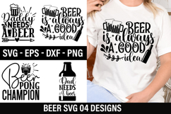 Beer SVG Design - Beer is always a good idea Product Image 1