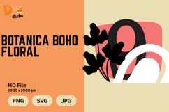 Botanica Boho Floral Monogram Product Image 1