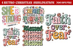 Retro Christian Sublimation PNG Product Image 1