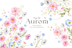 Watercolor flowers - Aurora Product Image 1