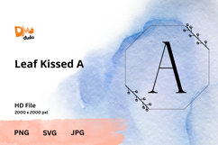 Leaf Kissed Monogram Product Image 1