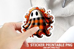 Halloween Ghost Howdy Sticker| Halloween Sticker Product Image 1