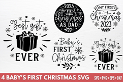 Baby&#039;s First Christma SVG Product Image 1