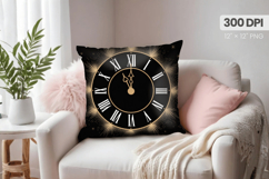 Happy New Year PNG Pillow, Festive New Year's Eve 2026 PNG Product Image 1