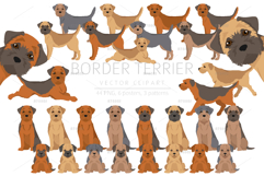 Border terrier clipart Product Image 1