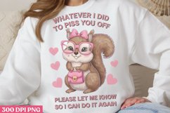Whatever i did PNG, Funny Animal Sublimation PNG Product Image 2