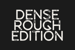 Dense Rough Distressed Sans Serif Font Product Image 1