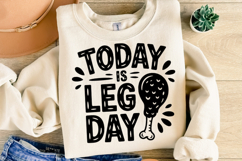 Today is Leg Day Svg | Halloween Svg | Shirt Svg Product Image 2