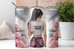 Workout Tumbler Wrap PNG Product Image 1