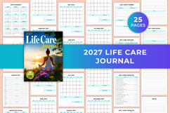 2027 Life Care Journal | Self-Care Planner Product Image 1