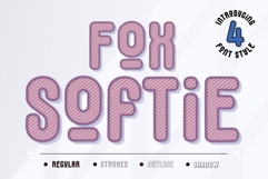Fox Softie : 4 Font Styles Product Image 1