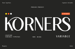 Korners - Variable Sans Font Product Image 1