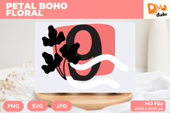 Petal Boho Floral Monogram Product Image 1