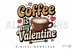 Coffee Sublimation PNG, Coffee Lover PNG Product Image 1