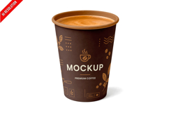 Isolated Coffee Cup Product Image 1