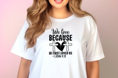 Christian Valentines SVG Bundle, Valentine&#039;s Day SVG Product Image 2