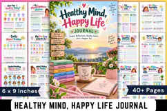 Healthy Mind, Happy Life Journal Product Image 1